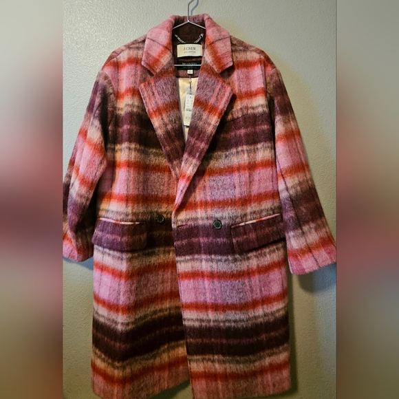 J. Crew Collection Italian Brushed Wool Topcoat - Picture 2 of 8